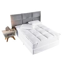 Pillow Top Cama Box Casal Padrão Conforto Extra Hotel