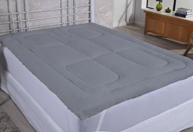 Pillow Top Cama Casal 1,88m X 1,38m Liso Colorido