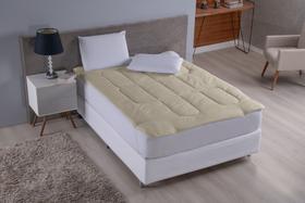 Pillow Top Cama Casal Box Protetor De Colchão Extra Macio CASAL PADRÃO / QUEEN