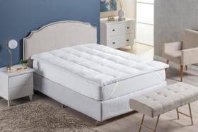 Pillow Top Casal 1,40M X 1,90M Branco