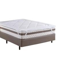 Pillow Top Casal 1,88Mx1,38M Fibra Siliconada