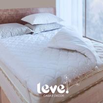 Pillow Top Casal Extra Macio 6cm de Manta Acrílica Siliconada 140x190cm