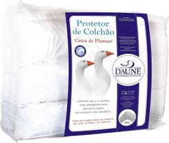 Pillow Top Casal Plumas De Ganso 140x200x6cm Daune