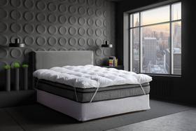 Pillow Top Casal Plumasul Fibra Siliconada em Flocos 233 fios