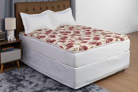 Pillow Top Casal Queen 100% Algodão Com Travesseiros e Fronha 5 Peças Pillow Top Casal Queen 100% Algodão Com Travesseiros e Fronha 5 Peças