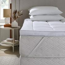 Pillow Top Casal Toque de Plumas 1,38m x 1,88m x 6cm 1000g/m2