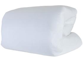 Pillow top com elástico queen branco 850g/m²