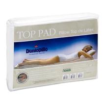 Pillow top de Látex Solteiro capa bambu 188 X 88 X 3 cm top pad dunlopillo Pillow top de Látex Solteiro capa bambu 188 X 88 X 3 cm top pad dunlopillo