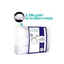 Pillow Top King Plumas De Ganso 200x200x6m Daune