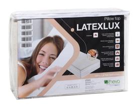 Pillow Top LatexLux Látex Natural Casal Padrão 138x188x2,5 cm