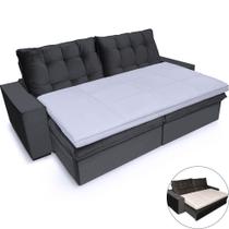 Pillow Top para Sofá Retrátil e Reclinável de Fibras Macias Futon Almofada 90x180cm - BF Colchões