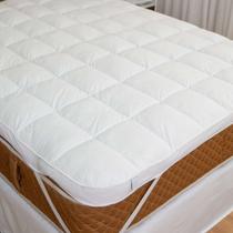 Pillow Top Plooma Colchão King 193x203x7cm Fibra Fiber Ball
