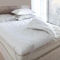 Pillow Top Premium Casal Alto Ultra Macio 190m x140mx7cm Fibra Siliconada Antialérgico Menegatti