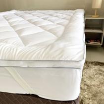 Pillow Top Protetor Colchão Cama Box Queen Diamond Appel