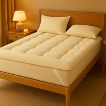 Pillow Top Protetor Colchão Sherpa Percal 400 Fios Luxo Dupla Face
