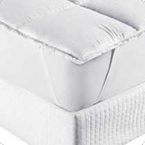 Pillow Top Protetor De Colchão Luxuosa Superficie De Sono Mais Macio Conforto