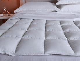 Pillow Top Queen 100% Fibra Siliconada 1600G/M² - Tecido Percal Algodão - Muito mais Conforto