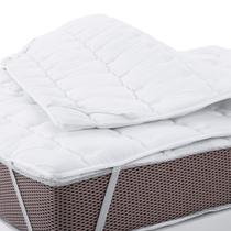 Pillow Top Queen de Espuma D20 Percal 180 Fios Algodão Hipoalergênico com Elástico 158x198cm BF Colchões Pillow Top Queen de Espuma D20 Percal 180 Fios Algodão Hipoalergênico com Elástico 158x198cm BF Colchões