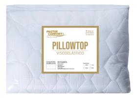 Pillow Top Queen Espuma Da Nasa 6cm Viscoelástico Gel Sense