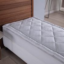 Pillow Top Solteiro 100% Algodão 800G Super Ergonômico