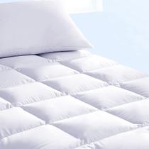 Pillow Top Solteiro 100% Fibra Siliconada 1600G/M² - Tecido Percal Algodão - Muito mais Conforto