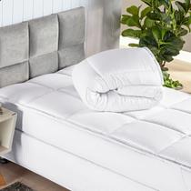 Pillow Top Solteiro 200 Fios Micropercal Hipoalergênico