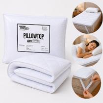 Pillow Top Solteiro Anti Stress Protetor Colchao Fios Carbono Toque Pluma Metaldo Master Confort Premium Anti Alergico A Pillow Top Solteiro Anti Stress Protetor Colchao Fios Carbono Toque Pluma Metaldo Master Confort Premium Anti Alergico A