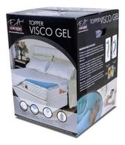 Pillow Top Solteiro Com Visco Gel Sense - 0,88 X 1,88 X 4cm