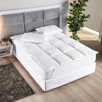 Pillow top suavitec solteiro - branco - TemEmCasa