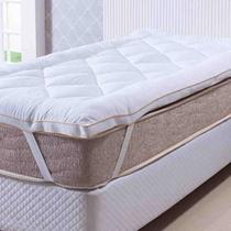 Pillow Top Toque de Plumas Solteiro Branco Niazitex Pillow Top Toque de Plumas Solteiro Branco Niazitex