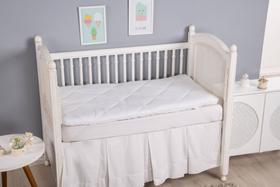 Pillow top trocador de berço 1,30 metros dupla face micro-percal super cheio