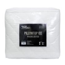 Pillow Top Viscogel Ice Nasa 6cm Toque Gelado Casal Extra Conforto Pillow Top Viscogel Ice Nasa 6cm Toque Gelado Casal Extra Conforto