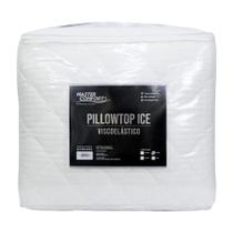Pillow Top Viscogel Ice Nasa 6cm Toque Gelado Queen Extra Conforto