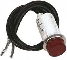 Pilot Light Jandorf 61006 Lente vermelha de 2 fios Pilot Light Jandorf 61006 Lente vermelha de 2 fios