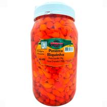 Pimenta Biquinho em Conserva 3 Kg D'Horta