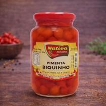 Pimenta Biquinho Vermelha em Conserva 300g - Nativa Pimenta Biquinho Vermelha em Conserva 300g - Nativa