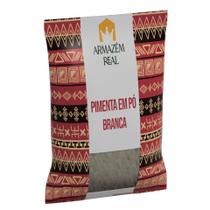 Pimenta Branca em Pó - Pacote - 500g - Armazém Real