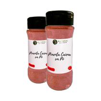 Pimenta Caiena em Pó Importada 100% Natural Kit 2 Pote com Dosador 60g Pimenta Caiena em Pó Importada 100% Natural Kit 2 Pote com Dosador 60g