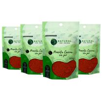 Pimenta Caiena em Pó Importada Premium Kit 4 Pouch 50g Pimenta Caiena em Pó Importada Premium Kit 4 Pouch 50g