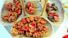 Pimenta Carolina Reaper Desidratada