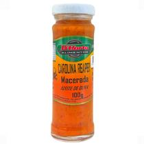 Pimenta Carolina Reaper Macerada No Azeite De Oliva 100g Pimenta Carolina Reaper Macerada No Azeite De Oliva 100g