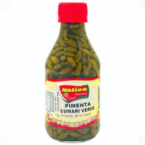 Pimenta Cumari Verde Em Conserva 200g Nativa