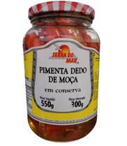 Pimenta Dedo de Moça em Conserva - 550 gr Pimenta Dedo de Moça em Conserva - 550 gr