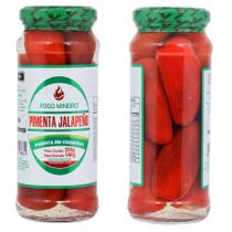 Pimenta jalapeño inteira vermelha - fogo mineiro Pimenta jalapeño inteira vermelha - fogo mineiro