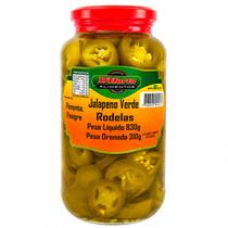 Pimenta Jalapeño Verde em Rodelas 830g D'Horta em Conserva Pimenta Jalapeño Verde em Rodelas 830g D'Horta em Conserva