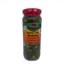 Pimenta Jalapeno Verde em Rodelas D'Horta 350gr