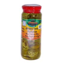 Pimenta Jalapeno Verde Em Rodelas D'horta 350gr Top De Linha Pimenta Jalapeno Verde Em Rodelas D'horta 350gr Top De Linha