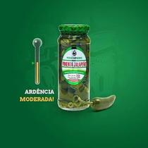 Pimenta Jalapeño Verde Rodelas Fatiada Conserva 350g - Fogo Mineiro