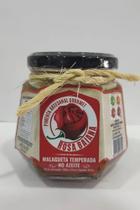 PIMENTA MALAGUETA TEMPERADA NO AZEITE 400g. Rosa Baiana Pimenta Artesanal Gourmet PIMENTA MALAGUETA TEMPERADA NO AZEITE 400g. Rosa Baiana Pimenta Artesanal Gourmet