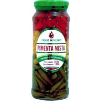 Pimenta Mista Malagueta E Cumari Em Conserva 350g Pimenta Mista Malagueta E Cumari Em Conserva 350g